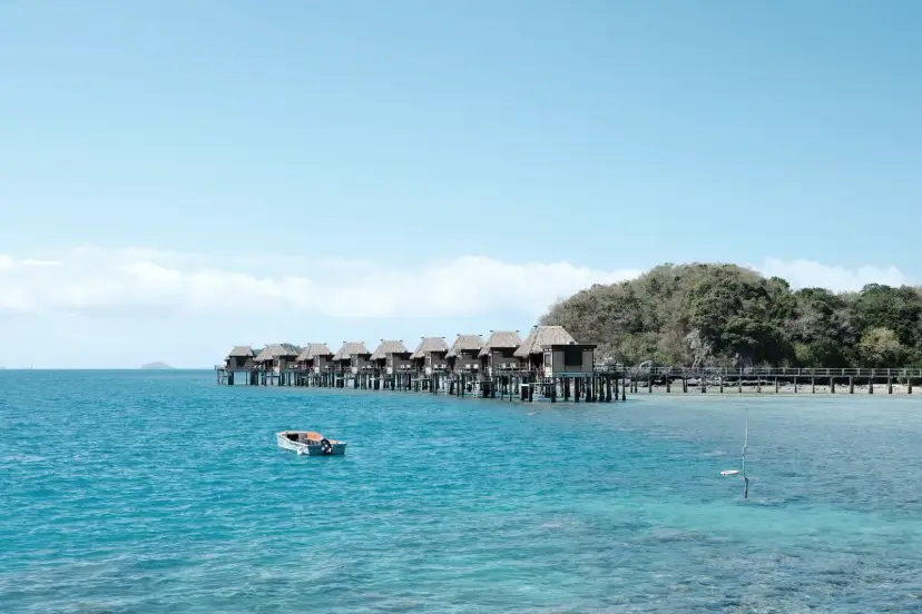 Bungalós sobre el agua, Fiji