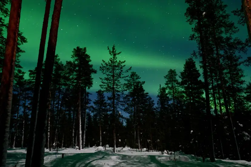 Auroras boreales, Finland