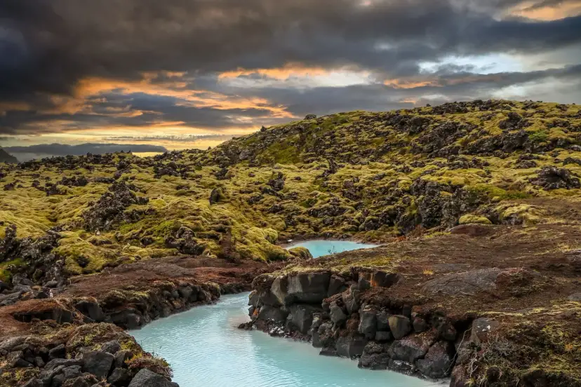 Laguna Azul, Islandia