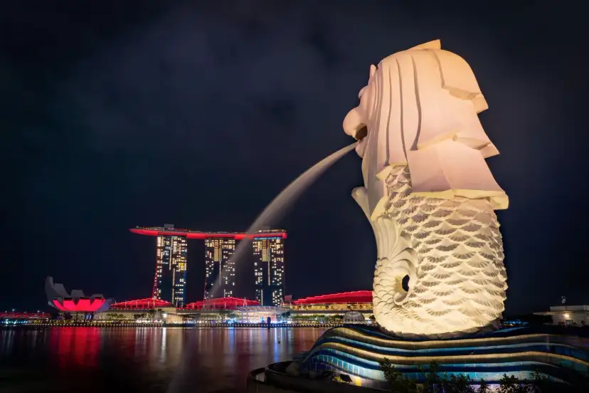 Merlion, Singapur